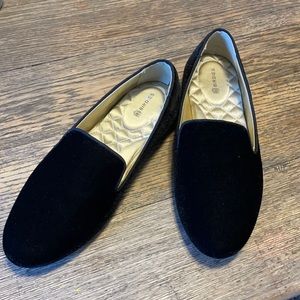 Birdies The Starling Velvet Loafer Flats. Size 6.5